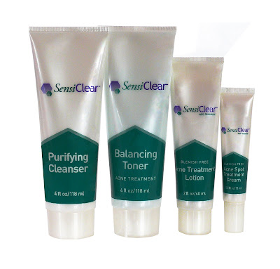 SensiClear acne treatment skin care system on Bionic Beauty