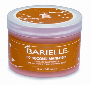Bionic Beauty blog reviews Barielle 60 second Mani Pedi scrub