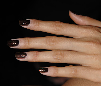 Sally Hansen for Tracy Reese backstage Spring 2010 nail polish trends