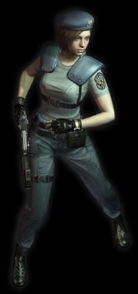 Bionic Beauty's Halloween costume - Jill Valentine from Resident Evil video games