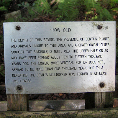 Bionic Beauty visits Devil's Millhopper state park in Gainesville, Florida