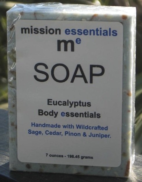 Bionic Beauty blog review - Mission Essentials all-natural Eucalyptus soap