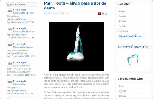 clinica dentista white