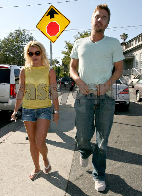 Britney Spears and Jason Trawick