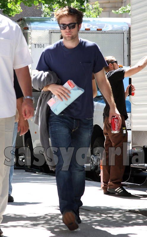Robert Pattinson in New York City