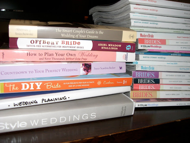 Wedding planning books & magazines