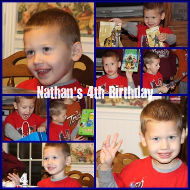 Nathan's 4th Birthday