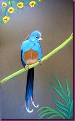 sagrado p&aacute;jaro azul