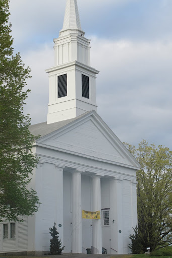 Nothing says New England like a pristine white church steeple.