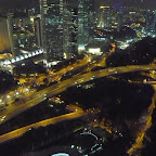 High above d sky!!!.....This view of Singapore is taken while riding d Singapore Flyer!!!
