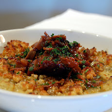 Lemony Artichoke and Onion Gratin