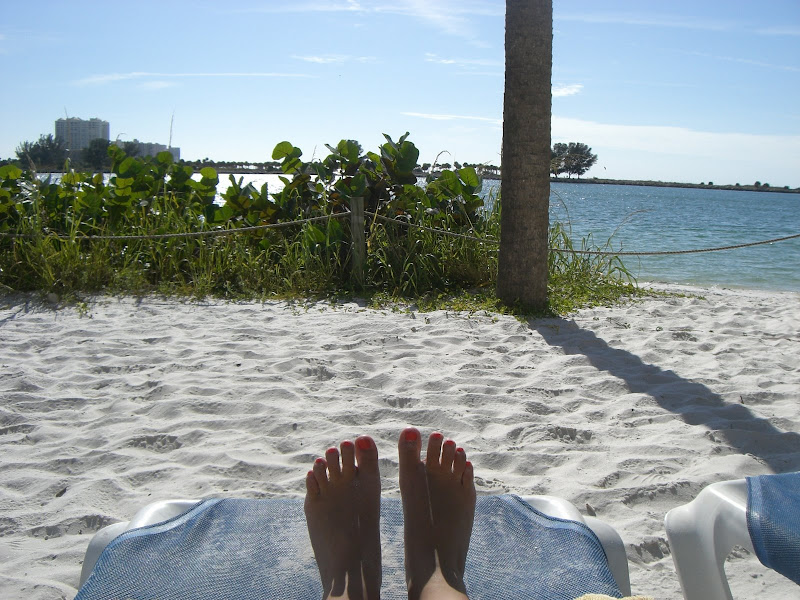 sunning myself