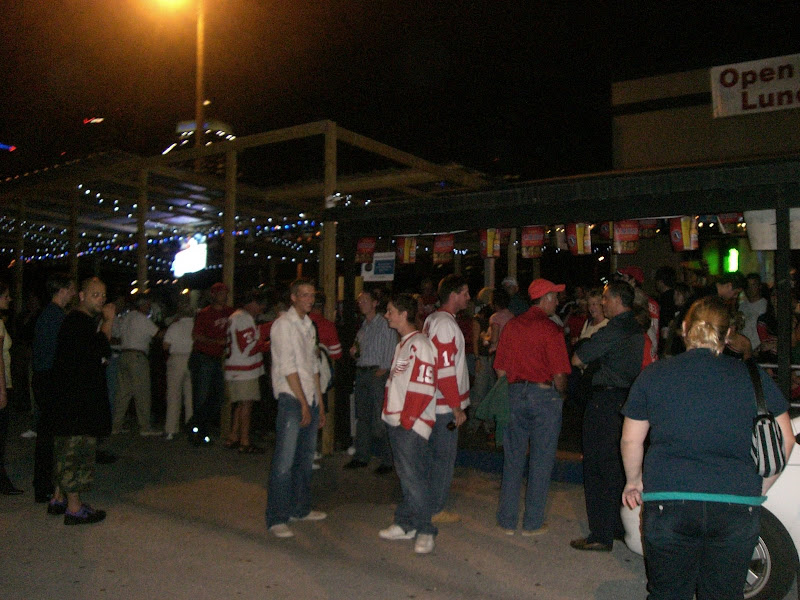 Andreychuks Bar across the street from the Forum.  