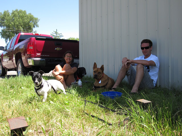 waiting for the van waiting at the Chevy dealer for the van