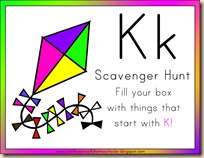 prek letter k confessions of a homeschooler things that start with the letter k