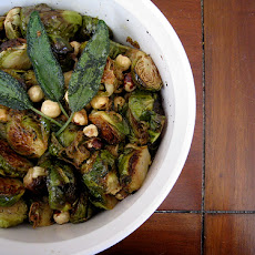 Alton Brown's Brussels Sprouts With Pecans and Cranberries
