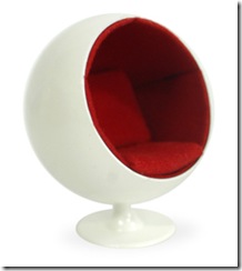 eero aarnio ball chair