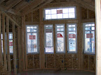 All windows installed in the playroom
