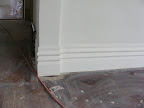 Baseboard in the family room
