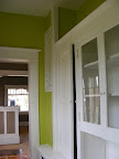 Butler pantry painted