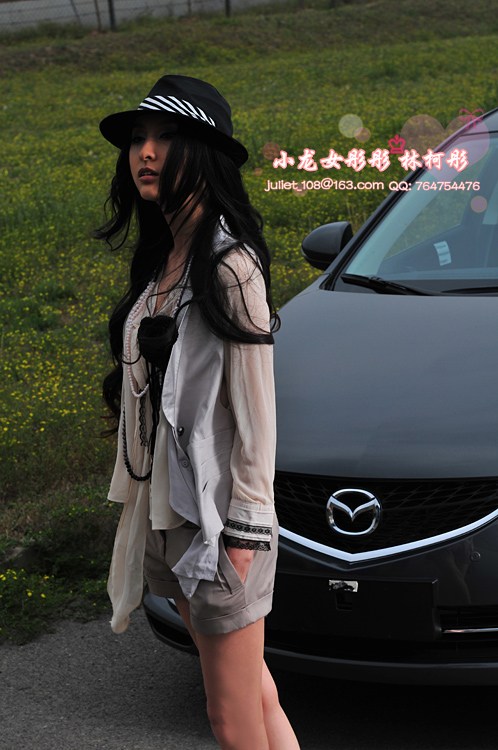 美眉日报 4b5d9bc5g715f93f82885 惊艳混血儿浪漫香车之旅第二季~小龙女彤彤 林柯彤