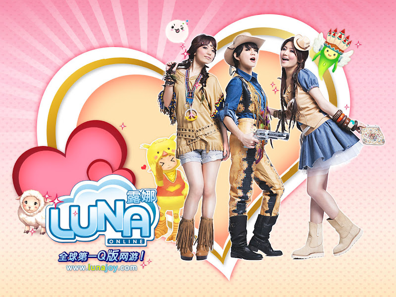 美眉日报 wallpaper she 0708 1280 S.H.E@LUNA(露娜)桌面壁纸