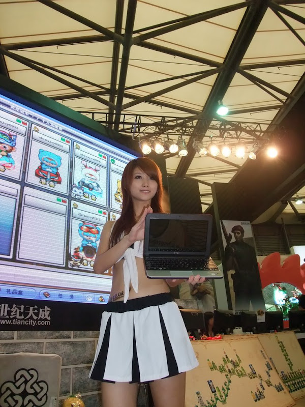 美眉日报 DSCF0848 ChinaJoy 2009 美眉~波波女人网版本~1