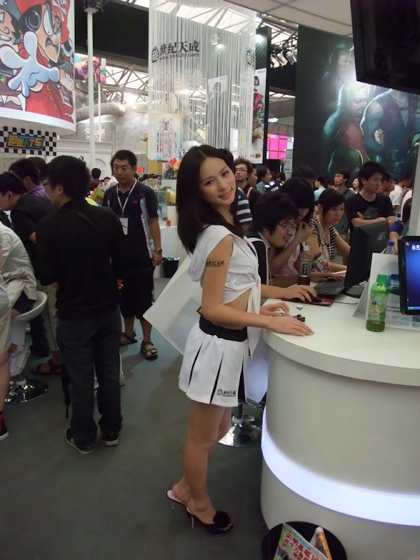 美眉日报 DSCF0831 ChinaJoy 2009 美眉~波波女人网版本~1