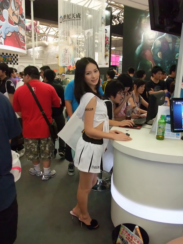 美眉日报 DSCF0832 ChinaJoy 2009 美眉~波波女人网版本~1