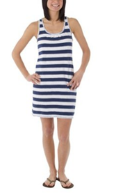 target dress blue stripe