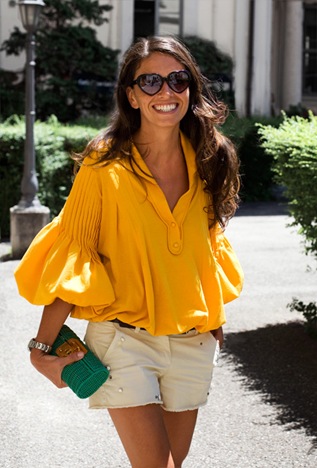 effortless chic yellow