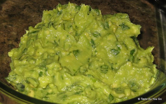 Tequila Lime Guacamole from Taste As You Go