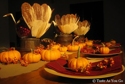 Thanksgiving Table - Ocean Spray/Share Our Strength Event with Martha Stewart - Photo by Taste As You Go