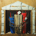 20523 - Fin d'un société idéale - 40 x 40 cm