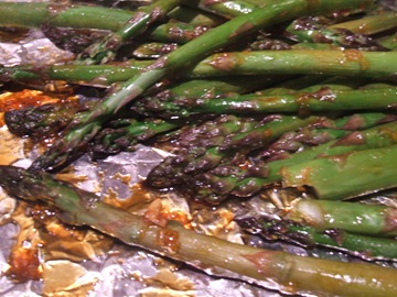 asparagus closeup