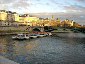 Seine river with it's nice cruises