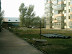 Outside my apartment block. Gas pipes being installed.