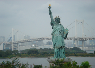 تمثال الحرية الياباني !