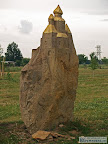 каменная скульптура в парке \"Святогор\"