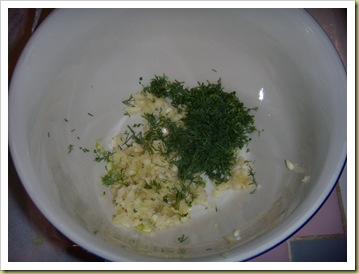 tzatziki - garlicdill