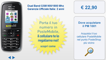 Cellulare PosteMobile