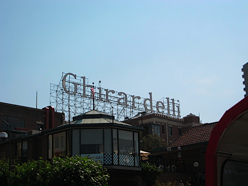 famous Ghirardelli Ice Cream shop