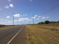 Near the end of Kaumualii Highway