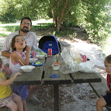 Last big staycation activity -- Picnic at Ft Snelling State Park