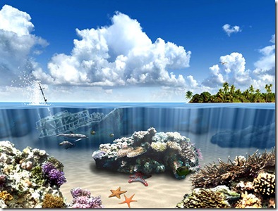 Living Dolphins 3D Screensaver