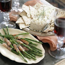 Asparagus Spears with Smoked Salmon Spirals
