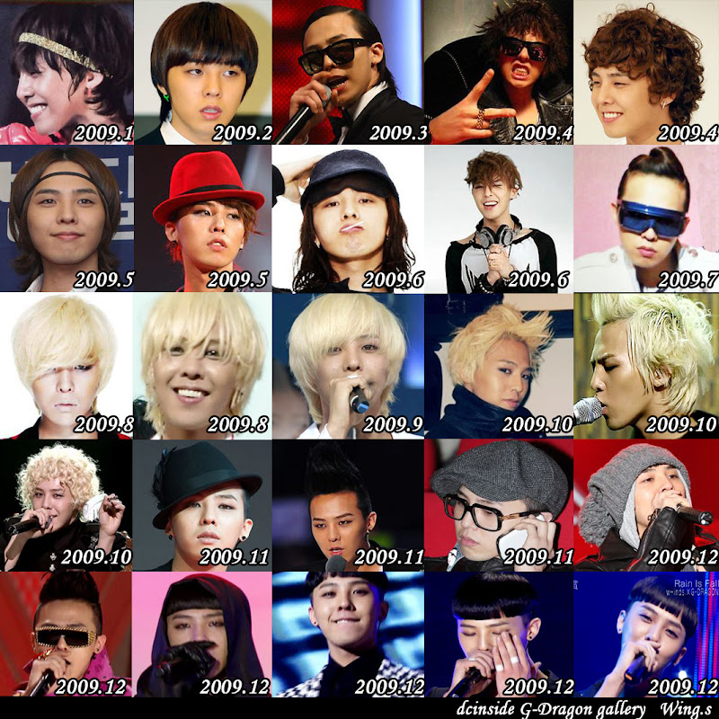 Big Bang Korean G-Dragon Hairstyle