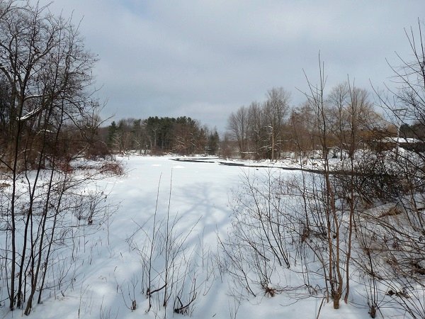 Grasse River in winter