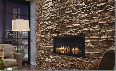 Rustic-Interior-Design-with-Stone-Wall-by-Eldorado-Stone-l-Wall-Mount-Fireplace