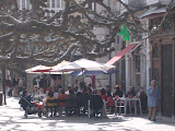 A café in Burgos.